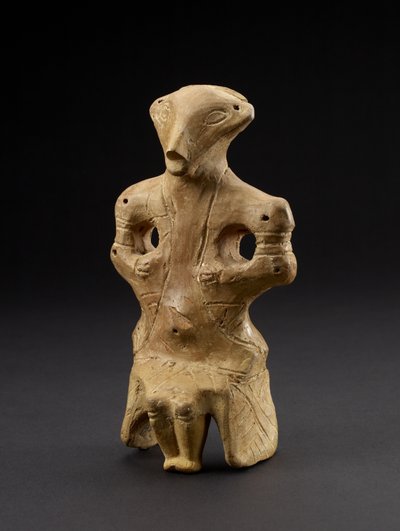 Seated Female Figurine, from Vinca, former Yugoslavia, 5th century BC by Prehistoric